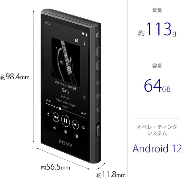 SONY 索尼 NW-A306 高解析音質 Walkman 數位隨身聽 32G