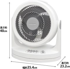 IRIS愛麗思 PCF-HM23 擺動式定時循環扇 強勁氣流 左右擺動