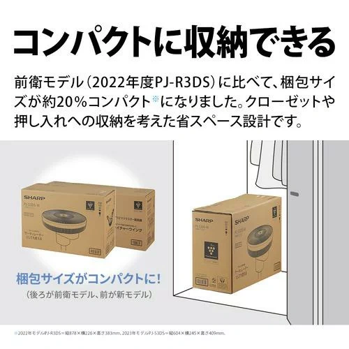 SHARP夏普 清淨循環扇PJ-S3DS 白色 電風扇 24年款