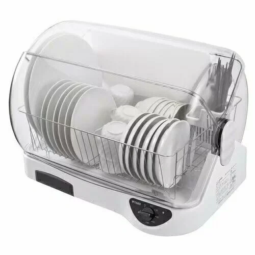 TIGER虎牌 餐具烘乾機 DHG-S401 6人用付托盤不鏽鋼筷子架 25年款