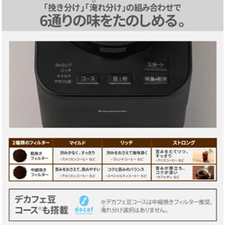 Panasonic 國際牌 全自動咖啡 附研磨 沸水淨化 NC-A58 2025款 4杯