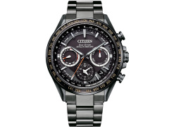 CITIZEN 星辰錶 GPS 系列 限量GPS衛星對時光動能手錶(CC4014-62E)-44mm-黑面鈦帶