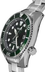 SEIKO 精工錶 PROSPEX 系列 潛水機械錶 6R35-00A0G(SPB103J1)-45mm-綠面鋼帶