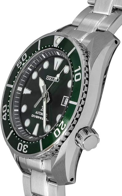 SEIKO 精工錶 PROSPEX 系列 潛水機械錶 6R35-00A0G(SPB103J1)-45mm-綠面鋼帶