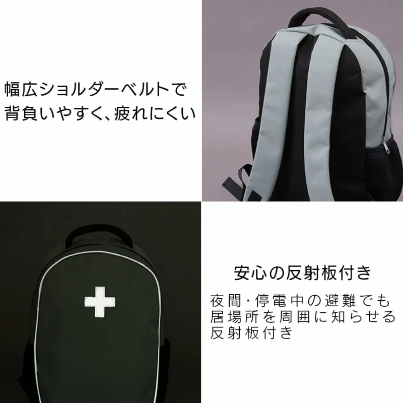 IRIS OHYAMA 地震包 BRS-33 避難包 防震 防災避難 救難 緊急防災 33種