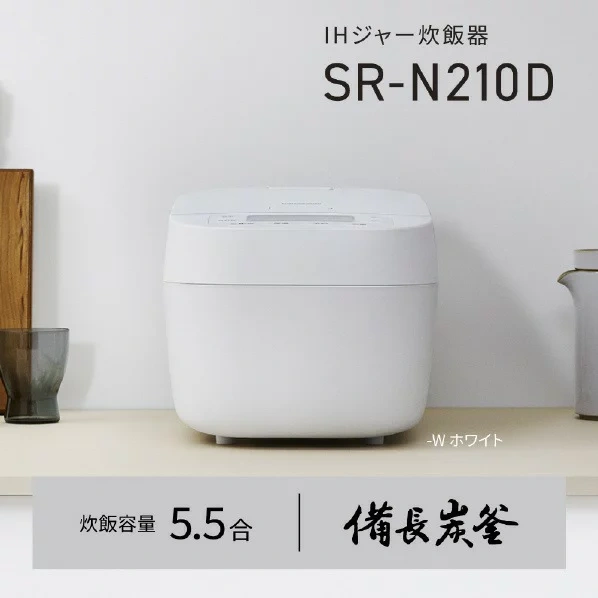 Panasonic國際牌IH 電子鍋6人用白色 SR-N210D　25年款