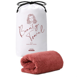 Refa 乾髮巾 1秒吸水 速乾 埃及棉 柔軟 呵護秀髮和肌膚 400mm x 800mm