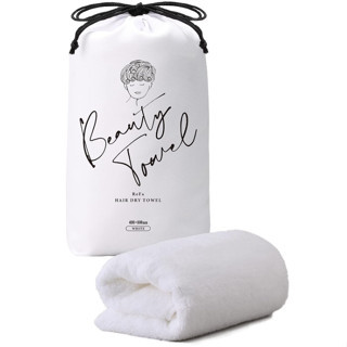 Refa 乾髮巾 1秒吸水 速乾 埃及棉 柔軟 呵護秀髮和肌膚 400mm x 800mm