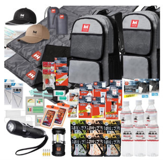 HIH 防災背包 防災用品 2人 用防災套裝 防災用品套裝