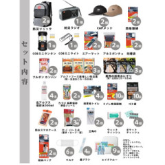HIH 防災背包 防災用品 2人 用防災套裝 防災用品套裝