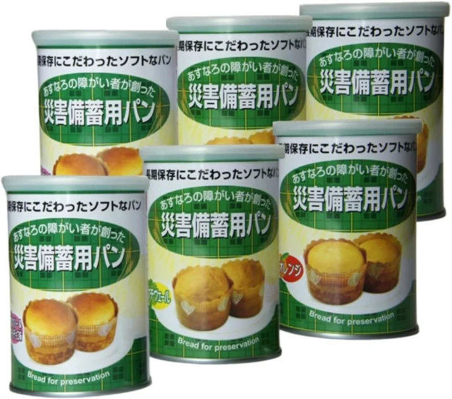長效期麵包罐頭 6罐入 可存放5年 防災口糧 防災麵包 儲備糧食 含稅空運