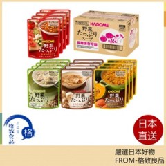 KAGOME 非常食 保存食 備蓄 防災 160g x 4種 x 各4袋，共16袋