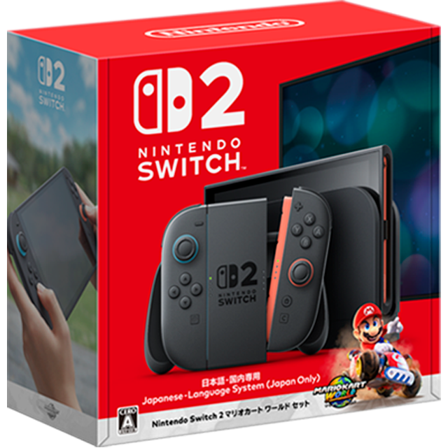 Nintendo任天堂 Switch2(日文版) 主機/瑪利歐賽車世界 25年款