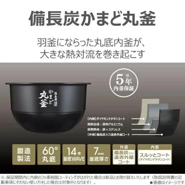 TOSHIBA東芝電子鍋 真空壓力IH 6人用 RC-10SGX 25年款