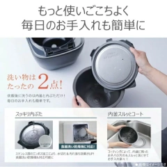 TOSHIBA東芝電子鍋 真空壓力IH 6人用 RC-10SGX 25年款