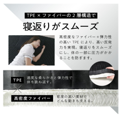 日本 ヒツジのいらない 無羊床墊 高回彈 可折疊 減壓 可機洗 透氣