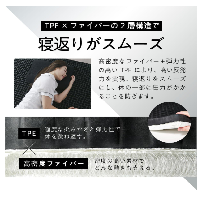 日本 ヒツジのいらない 無羊床墊 高回彈 可折疊 減壓 可機洗 透氣