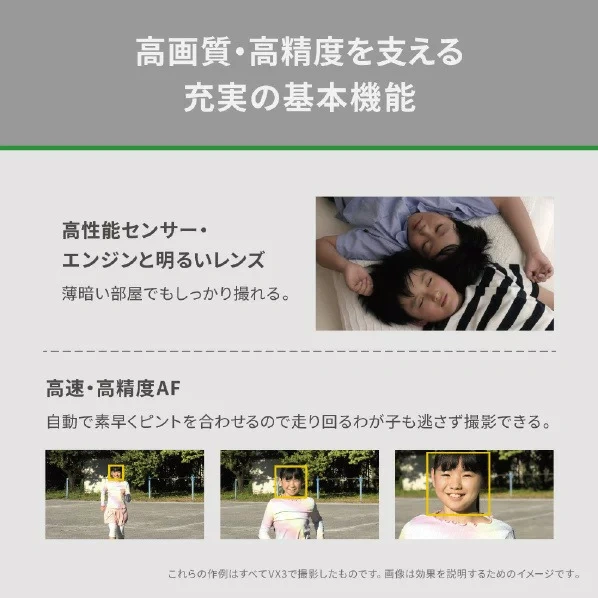 Panasonic國際牌 数码4K摄像機 HC-VX3 24年款