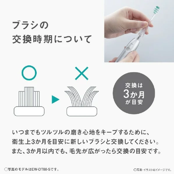 Panasonic聲波震動牙刷Doltz W聲波振動EW-DP38 25年款