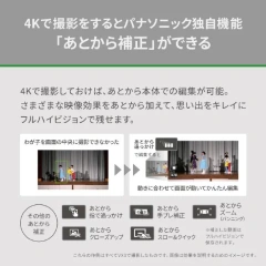 Panasonic國際牌 数码4K摄像機 HC-VX3 24年款