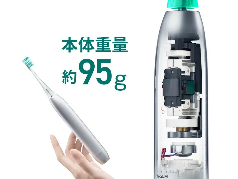 Panasonic聲波震動牙刷Doltz W聲波振動EW-DP58 25年款