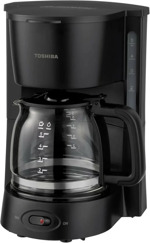 TOSHIBA(東芝) 咖啡機黑色HCD-5B 滴濾式 25年款