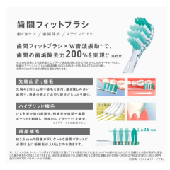 Panasonic聲波震動牙刷Doltz 頂級型附帶便攜盒EW-DT88 25年款