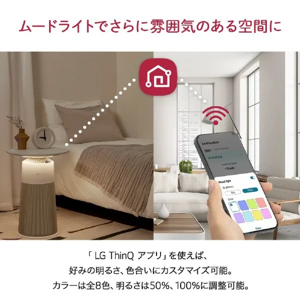 LG Electronics 多功能空氣清淨器 AS207PKU0 24年款