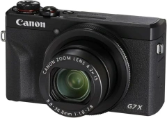 Canon佳能 小型數碼相機PowerShot G7 X Mark III 銀色/黑色