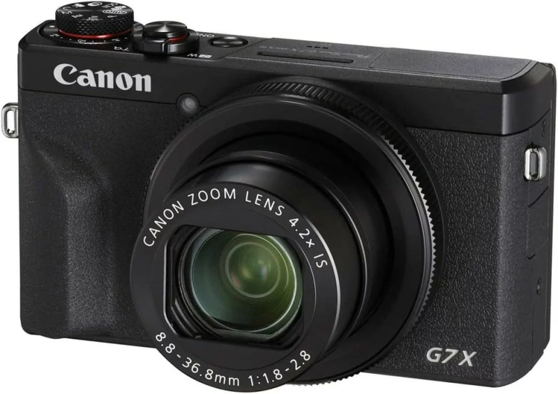 Canon佳能 小型數碼相機PowerShot G7 X Mark III 銀色/黑色
