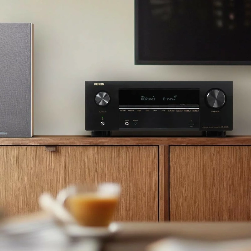 DENON AV環繞擴大機8K HDR10+ EARC對應 AVC-X2850H 25年款