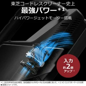 TOSHIBA東芝無線吸塵器 TORNEO VC-CLZ74DS 25年款