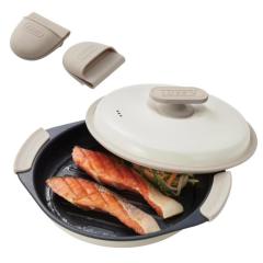 Toffy 微波爐烤盤 調理盤 調理鍋 五合一功能 六合一功能 K-MW6 K-MW3