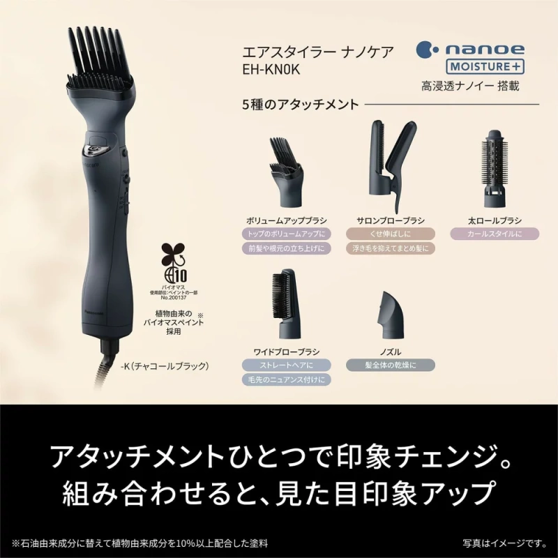 Panasonic國際牌Airstyler 旋轉吹風機奈米護理KN0K 25年款