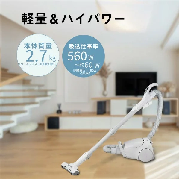 Panasonic國際牌 吸塵器 紙袋式 輕量 配備空氣濾網 MC-PJ25A 26年款