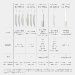 Panasonic國際牌 电动剃须刀 防水 便攜 電池式 ES-WR62 26年款