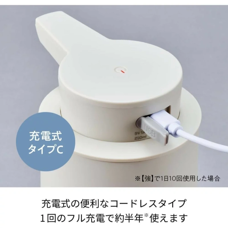 recolte麗克特 RDS-1 充電式自動泡沫分配器 25年款