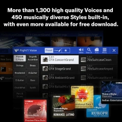 YAMAHA 自動伴奏琴 電子琴 演奏鍵盤 數位音樂 61鍵 PSR-SX720 24年款