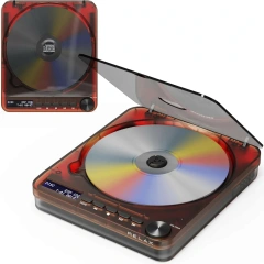 RELAX PIXEL TUNES 透明復古無線 CD播放器 USB充电式 便攜