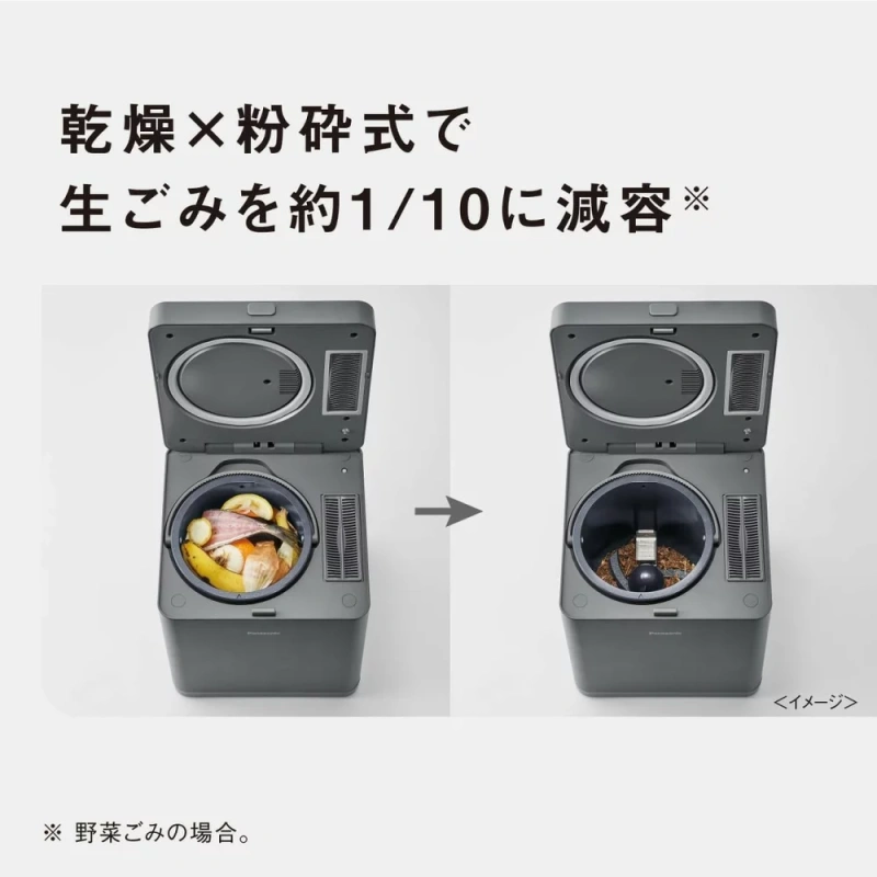 Panasonic國際牌 廚餘處理機 熱風乾燥式 1.8L MS-N25 26年款