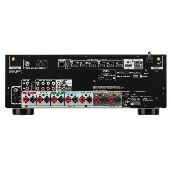 DENON天龍 環繞擴大機 7.2聲道AV接收器 AVR-X2900H 26年款