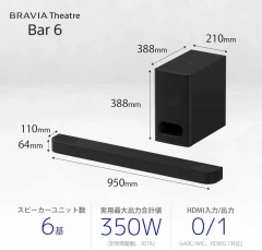 SONY索尼 聲道 SOUNDBAR 重低音喇叭 HT-B600 26年款