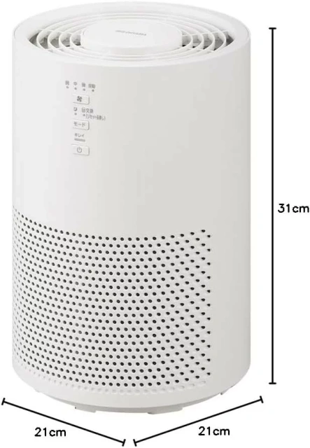 IRIS OHYAMA空氣清淨機 小型自動模式 支持國際電壓10疊 AAP-S20C 25年款