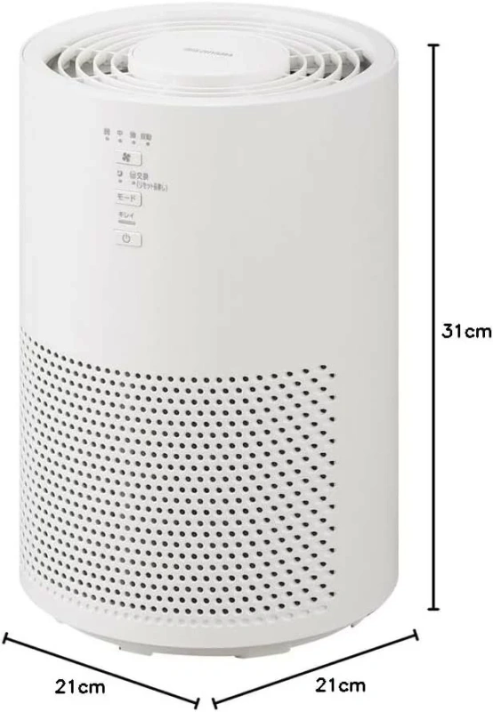 IRIS OHYAMA空氣清淨機 小型自動模式 支持國際電壓10疊 AAP-S20C 25年款