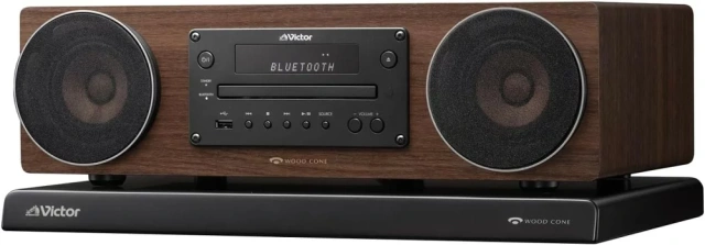 JVC 迷你組合音響 藍牙木質振膜系列 EX-D6SET套裝 24年款