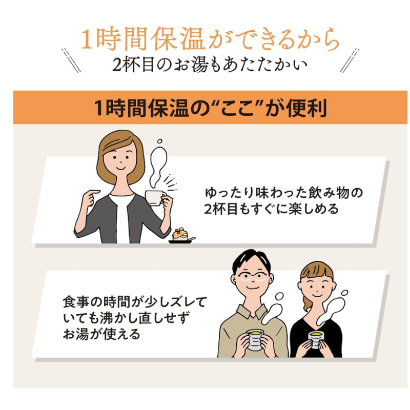 Zojirushi 象印 熱水壺1.0L 無蒸汽
