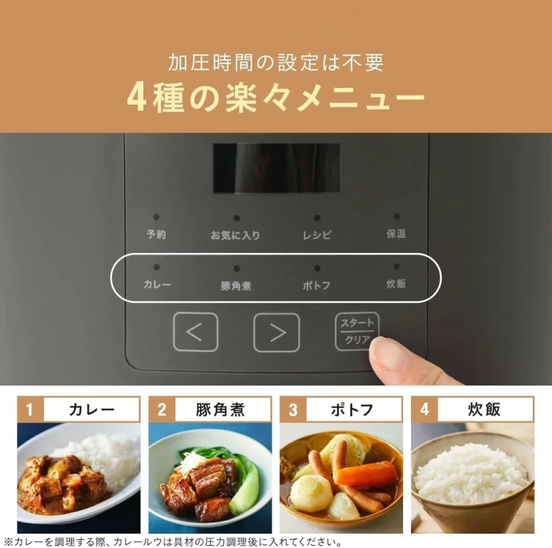 BRUNO Daily 壓力鍋 電壓力鍋 約1.2L BOE155 26年款