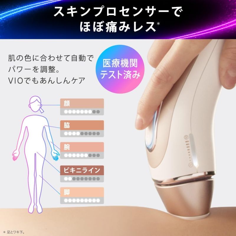 Braun 百靈 Skin i·expert Pro 7 PL7357 IPL光學脫毛儀 AI智慧除毛 VIO適用 男女共用 高功率 低刺激