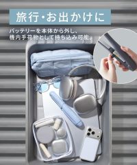 SALONIA 無線直髮夾 12mm 白色｜充電式便攜造型器｜瀏海整理｜旅行隨身直髮器