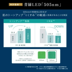 雅萌YAMAN 美容儀 藍綠光緊緻面膜LED充電式 YJMF4L 25年款